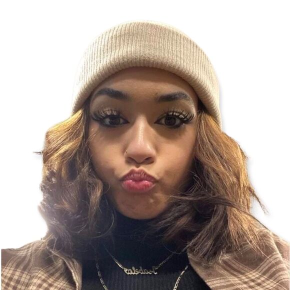 🆕Brown Knitted Winter Beanie Hat - Picture 3 of 4